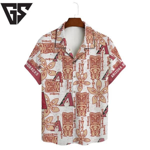 Arizona Diamondbacks Twilight Cactus Hawaiian Shirt