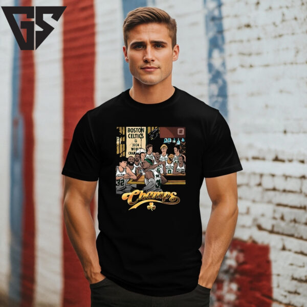 Boston Celtics 2024 Champions Celtics Legends T-Shirt