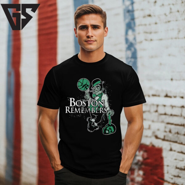 Boston Remembers Boston Celtics Vs Dallas Mavericks T-Shirt