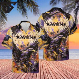 Chicago Blackhawks Midnight Flight Hawaiian Shirt