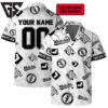 Chicago White Sox Custom Name And Number Hawaiian Shirt