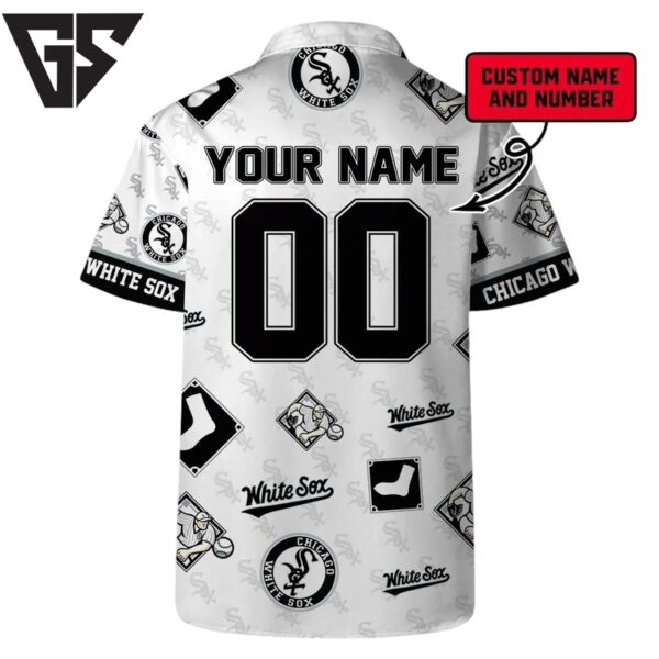 Chicago White Sox Custom Name And Number Hawaiian Shirt