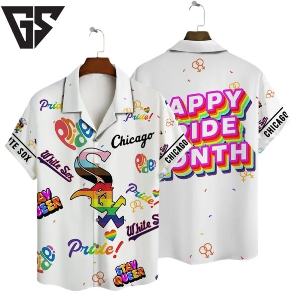 Chicago White Sox Happy Pride Month Hawaiian Shirt