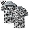 Chicago White Sox Team Logo Coconut Tree Hawaiian Shirt