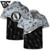 Chicago White Sox Team Logo Palm Leaf Pattern Hawaiian Shirt