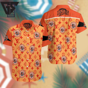Cincinnati Bengals Luxe Pattern Hawaiian Shirt