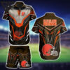 Cleveland Browns Armor Blaze Hawaiian Shirt