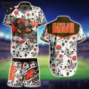 Cleveland Browns Dawg Pound Hawaiian Shirt