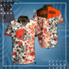 Cleveland Browns Floral Burst Hawaiian Shirt