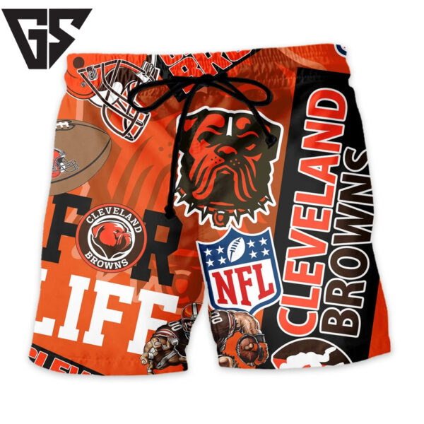 Cleveland Browns For Life Hawaiian Shirt