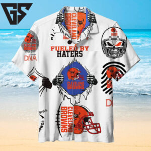 Cleveland Browns Haters Fuel Hawaiian Shirt Cleveland Browns Haters Fuel Hawaiian Shirt