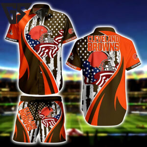 Cleveland Browns Patriot Pride Hawaiian Shirt Cleveland Browns Patriot Pride Hawaiian Shirt