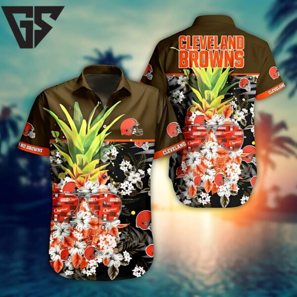 Cleveland Browns Pineapple Punch Hawaiian Shirt