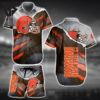 Cleveland Browns Torn Turf Hawaiian Shirt