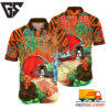 Cleveland Browns Volcanic Blaze Hawaiian Shirt