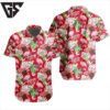 Detroit Red Wings Flamingo Paradise Hawaiian Shirt