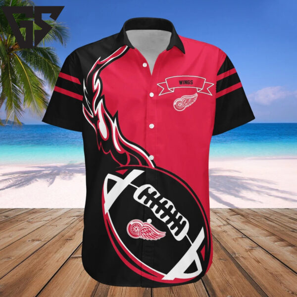 Detroit Red Wings Hockeytown Passion Hawaiian Shirt