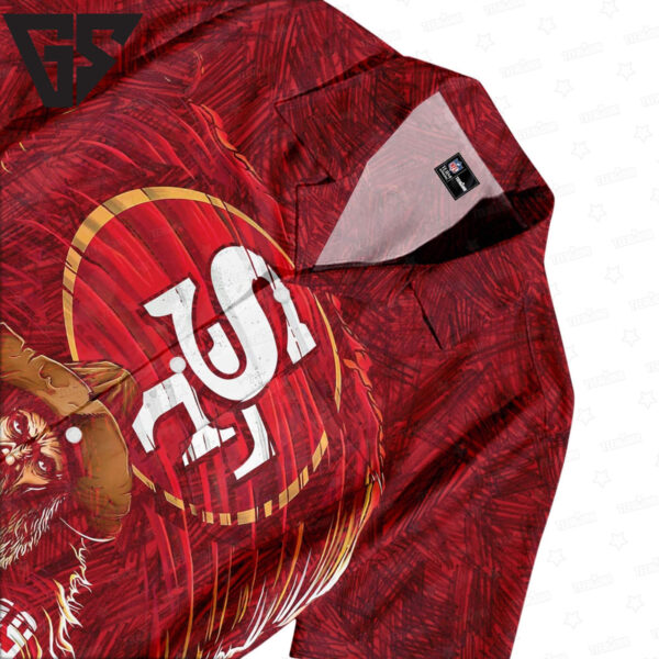 Francisco 49ers Blitz Hawaiian Shirt