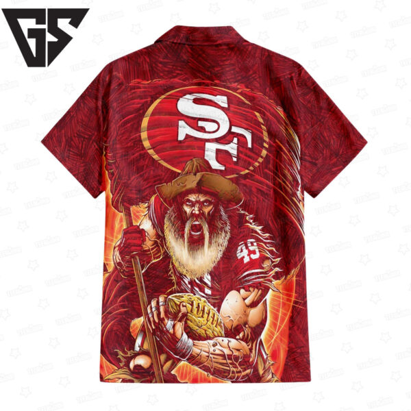 Francisco 49ers Blitz Hawaiian Shirt