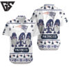 Gnomes New England Patriots Ugly Hawaiian Shirt