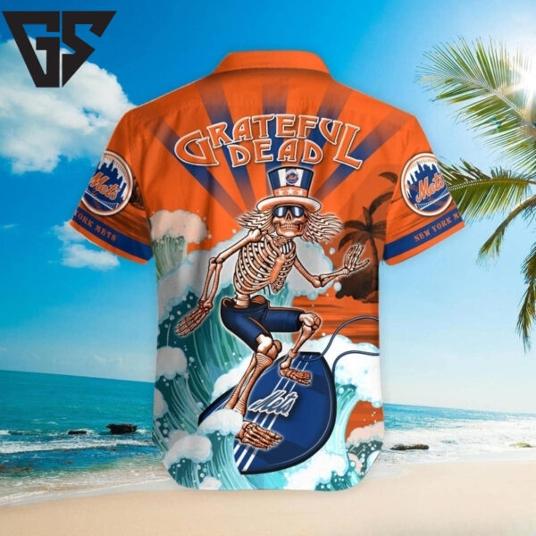 Grateful Dead New York Mets Hawaiian Shirt