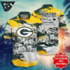 Green Bay Packers Best Grandpa Floral Hawaiian Shirt