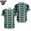 Green Bay Packers Checkered Palms Hawaiian Shirt