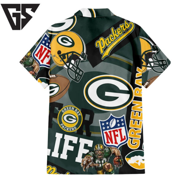 Green Bay Packers For Life Hawaiian Shirt