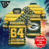 Green Bay Packers Golden Glory Custom Hawaiian Shirt