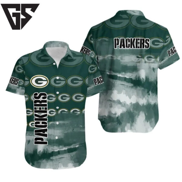 Green Bay Packers Legacy Waves Hawaiian Shirt
