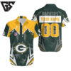 Green Bay Packers Lightning Bolt Hawaiian Shirt