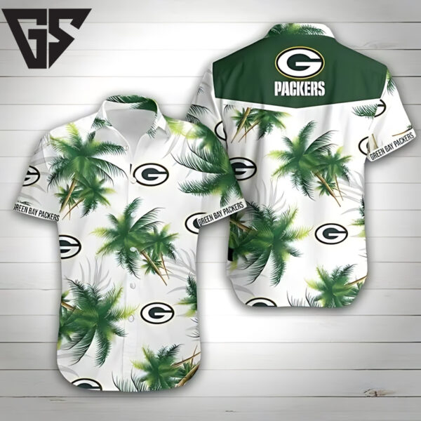 Green Bay Packers Palm Paradise Hawaiian Shirt