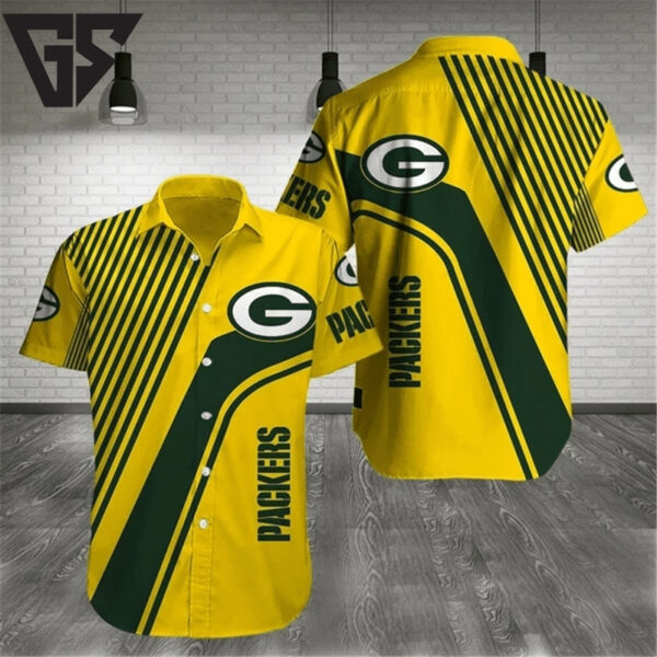 Green Bay Packers Striker Pride Hawaiian Shirt