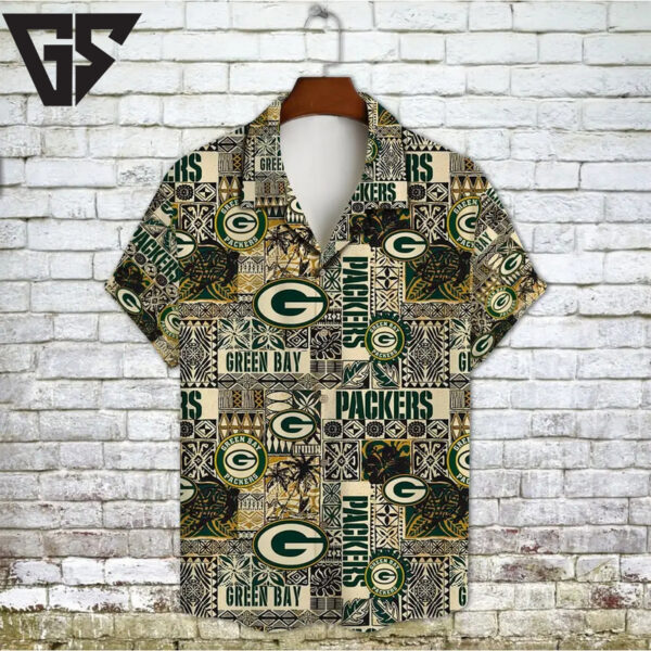 Green Bay Packers Tribal Heritage Hawaiian Shirt