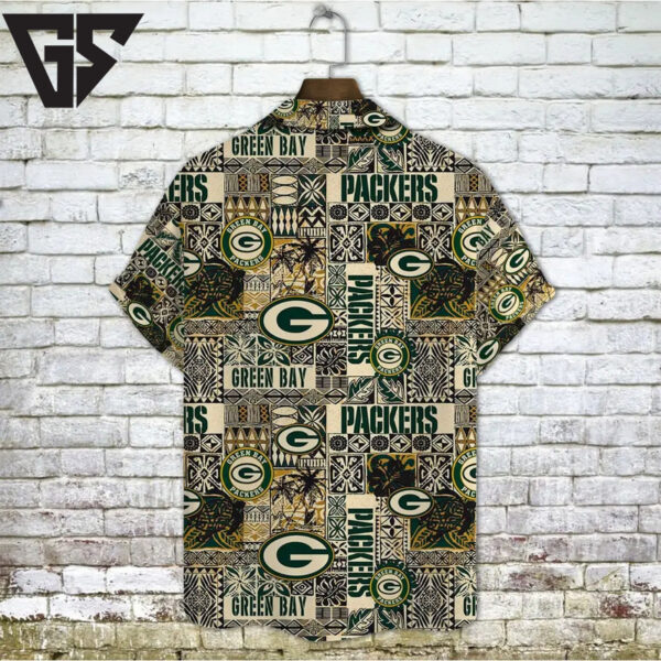Green Bay Packers Tribal Heritage Hawaiian Shirt