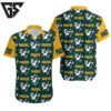 Green Bay Packers Tropical Hibiscus Hawaiian Shirt