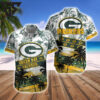 Green Bay Packers Tropical Legacy Hawaiian Shirt