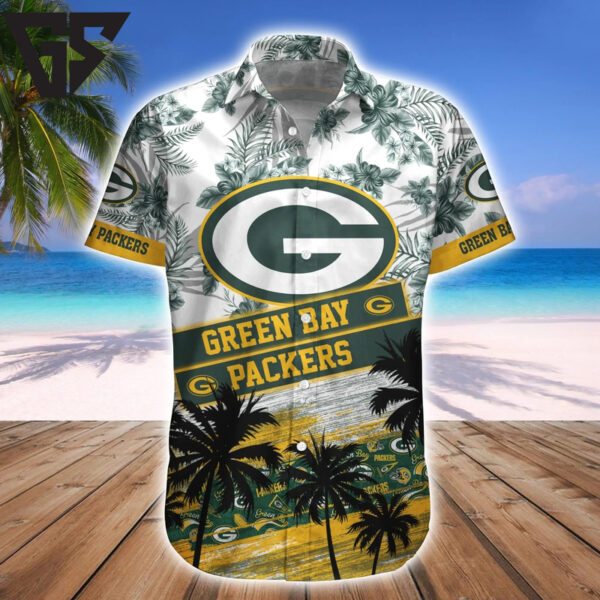 Green Bay Packers Tropical Legacy Hawaiian Shirt