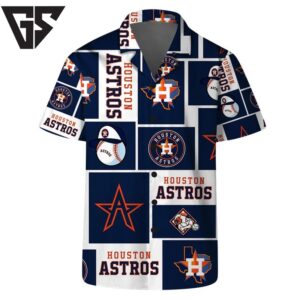 Houston Astros All-Star Patchwork Hawaiian Shirt