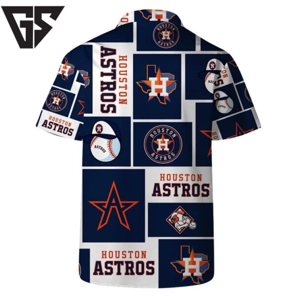 Houston Astros All-Star Patchwork Hawaiian Shirt