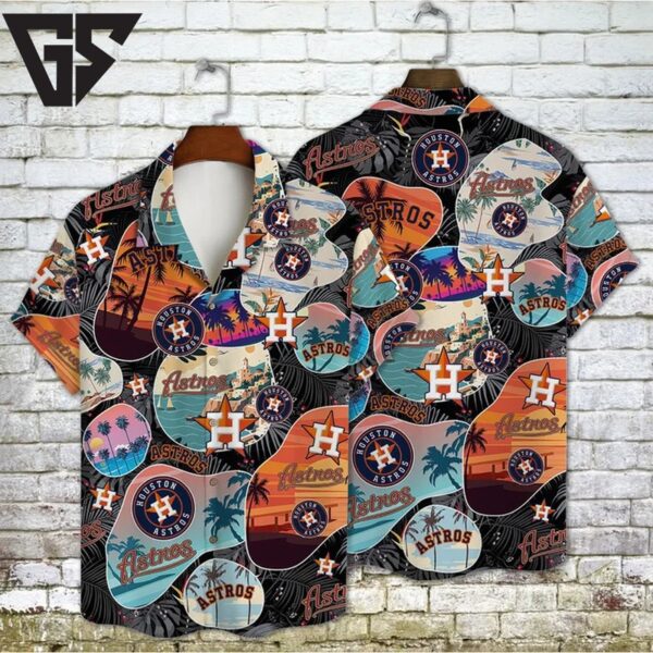 Houston Astros Blue Horizon Custom Hawaiian Shirt
