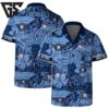 Houston Astros Blue Wave Patch Hawaiian Shirt