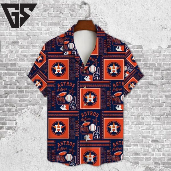 Houston Astros Classic Block Hawaiian Shirt