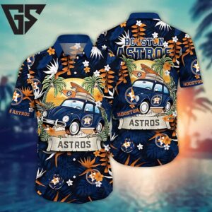 Houston Astros Classic Cruiser Hawaiian Shirt Houston Astros Classic Cruiser Hawaiian Shirt