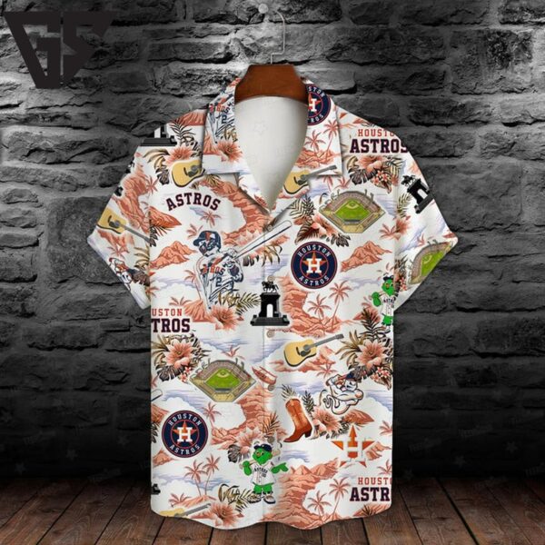 Houston Astros Country Road Hawaiian Shirt