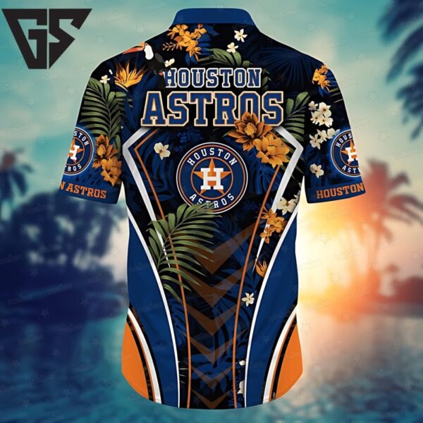 Houston Astros Custom Floral Vibes Hawaiian Shirt