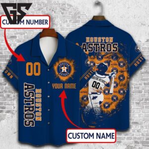 Houston Astros Homerun Custom Hawaiian Shirt