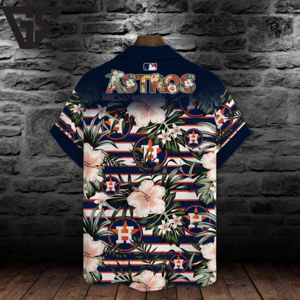Houston Astros Island Bloom Hawaiian Shirt
