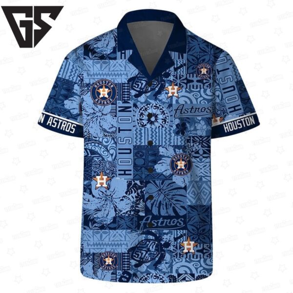 Houston Astros Ocean Breeze Hawaiian Shirt