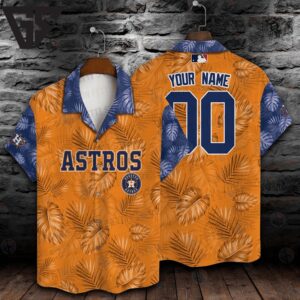 Houston Astros Palm Breeze Custom Hawaiian Shirt